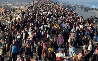 بازگشت اهالی غزه به سرزمین‌های خود  <img src="https://cdn.jahannews.com/images/video_icon.png" width="16" height="16" border="0" align="top">