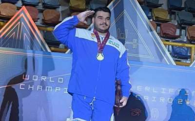 چهارمین طلای ایران در پاراوزنه‌برداری قهرمانی جهان