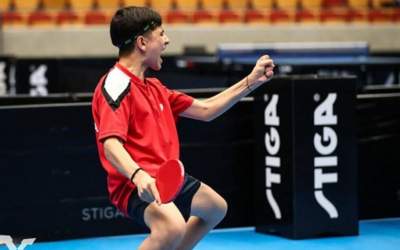 ادامه غول‌کشی پینگ‌پنگ باز ۱۵ ساله ایرانی  <img src="https://cdn.jahannews.com/images/video_icon.png" width="16" height="16" border="0" align="top">