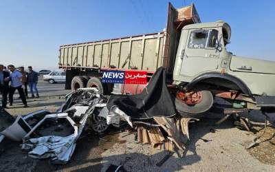 وضعیت پژو یک میلیاردی بعد از تصادف