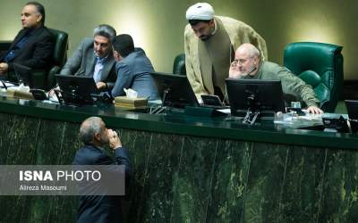 عکس/ نحوه گفتگوی قالیباف با نیکزاد