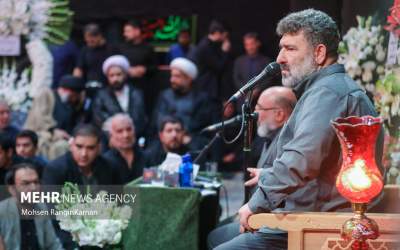 چهره‌ها در مراسم ترحیم والده مجید بنی‌فاطمه