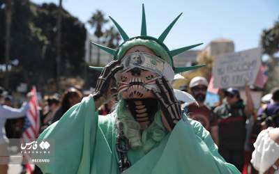 اعتراضات گسترده در آمریکا علیه ترامپ