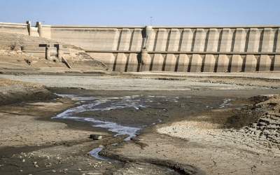 کاهش ۳۹ درصدی ورودی آب به سدها