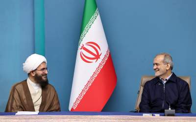 تصاویر مهمانان امروز مسعود پزشکیان در پاستور