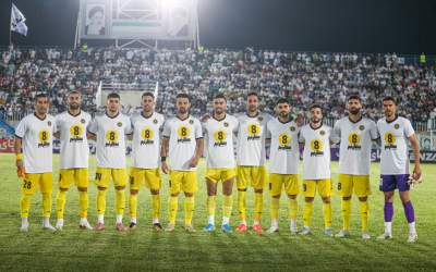 بازی دستگرمی سپاهان ایران مقابل آخال