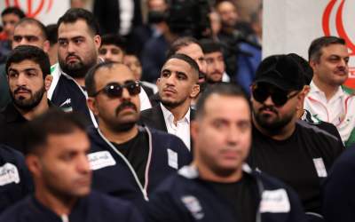 عکس/ رحمان بی رحم در بیت رهبری