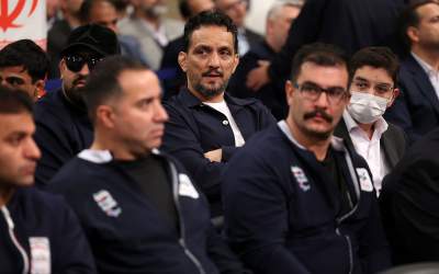 عکس/ مربی تاریخ‌ساز در بیت رهبری