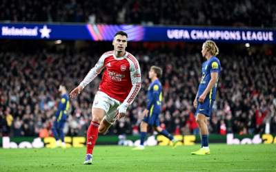 خلاصه بازی آرسنال ۴ - اتلتیکومادرید ۰  <img src="https://cdn.jahannews.com/images/video_icon.png" width="11" height="10" border="0" align="top">