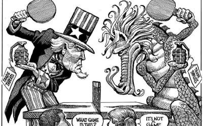 عکس/ جنگ تجاری چین و آمریکا