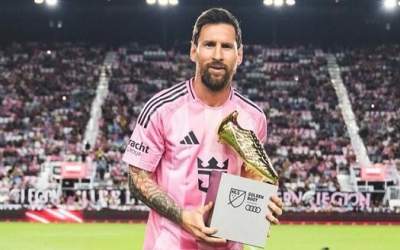 مسی برنده کفش طلا آمریکا شد