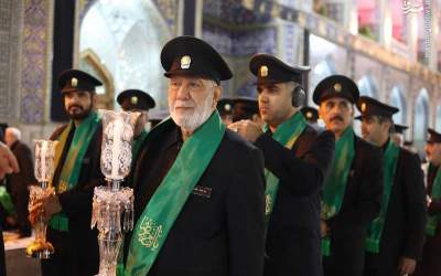 دیدار خادمان حرم رضوی با فرشتگان سفیدپوش  <img src="https://cdn.jahannews.com/images/video_icon.png" width="16" height="16" border="0" align="top">