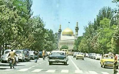 تصویری قدیمی از حرم امام رضا(ع)