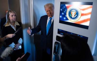 ترامپ: فرصت نشد با کیم دیدار کنم