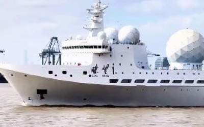 ظاهر جالب کشتی ردیاب ماهواره‌ و موشک  <img src="https://cdn.jahannews.com/images/video_icon.png" width="16" height="16" border="0" align="top">