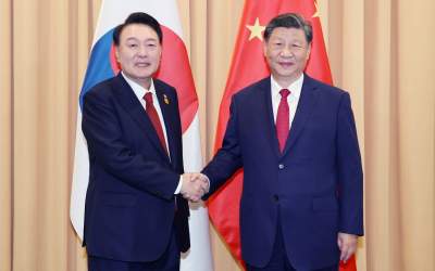 رؤسای جمهور چین و کره امروز دیدار خواهند کرد