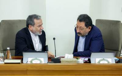 عکس/ درد دل وزیر صمت با عراقچی