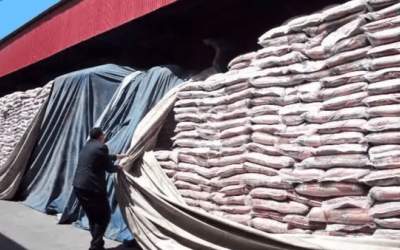 کشف ۲۱۶ تن برنج احتکاری از یک شرکت معروف!