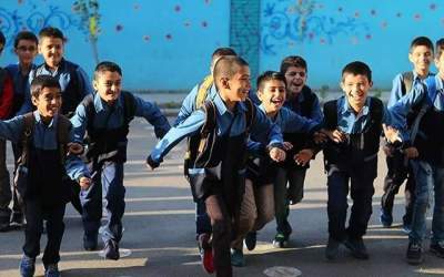 پرچم آمریکا و رژیم صهیونی زیر پای دانش آموزان  <img src="https://cdn.jahannews.com/images/video_icon.png" width="11" height="10" border="0" align="top">