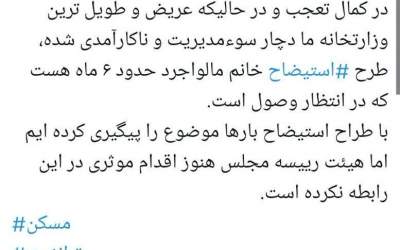 شش ماه انتظار برای استیضاح مالواجرد