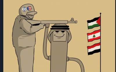 عکس/ خیانت اعراب به محور مقاومت