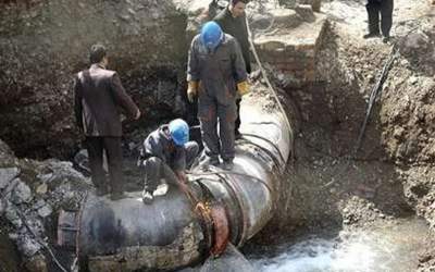 میزان کسری آب تهران برابر با نشت از شبکه توزیع است