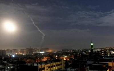 حمله راکتی به دمشق +فیلم  <img src="https://cdn.jahannews.com/images/video_icon.png" width="16" height="16" border="0" align="top">