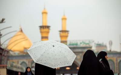 قطرات باران زائر کربلا شدند +تصاویر  <img src="https://cdn.jahannews.com/images/picture_icon.png" width="16" height="16" border="0" align="top">