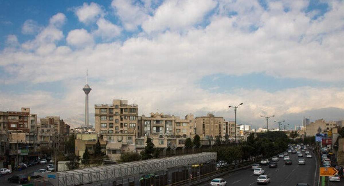 ابرناکی و کاهش دمای تهران تا دوشنبه ابرناکی و کاهش دمای تهران تا دوشنبه