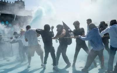 تظاهرات ضددولتی در مکزیک