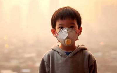 مرگ روزانه ۱۰۰ کودک بر اثر آلودگی هوا!