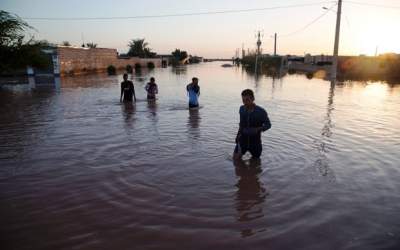 سیلاب در خیابان‌های شوشتر  <img src="https://cdn.jahannews.com/images/video_icon.png" width="16" height="16" border="0" align="top">