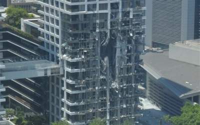 یادگاری موشک‌های ایرانی هنوز در تل‌آویو پیداست