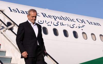 پزشکیان وارد قزوین شد