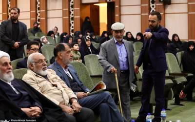 عکس/ تیپ رفیق دوست در سالگرد عسگراولادی