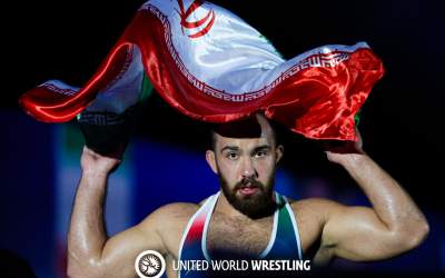 زارع هشتمین طلای کشتی ایران را ضرب کرد