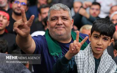 عکس/ ملت پیروز ، این نسل و آن نسل نمی‌شناسد