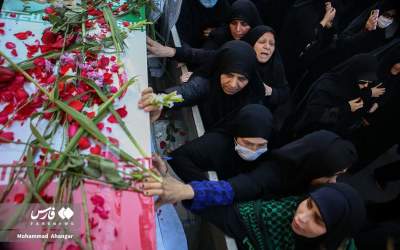 تشییع پیکر هشت شهید گمنام در اهواز  <img src="https://cdn.jahannews.com/images/picture_icon.png" width="16" height="16" border="0" align="top">