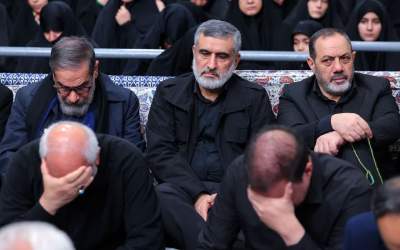 عکس/ فاطمیه سال گذشته در بیت رهبری