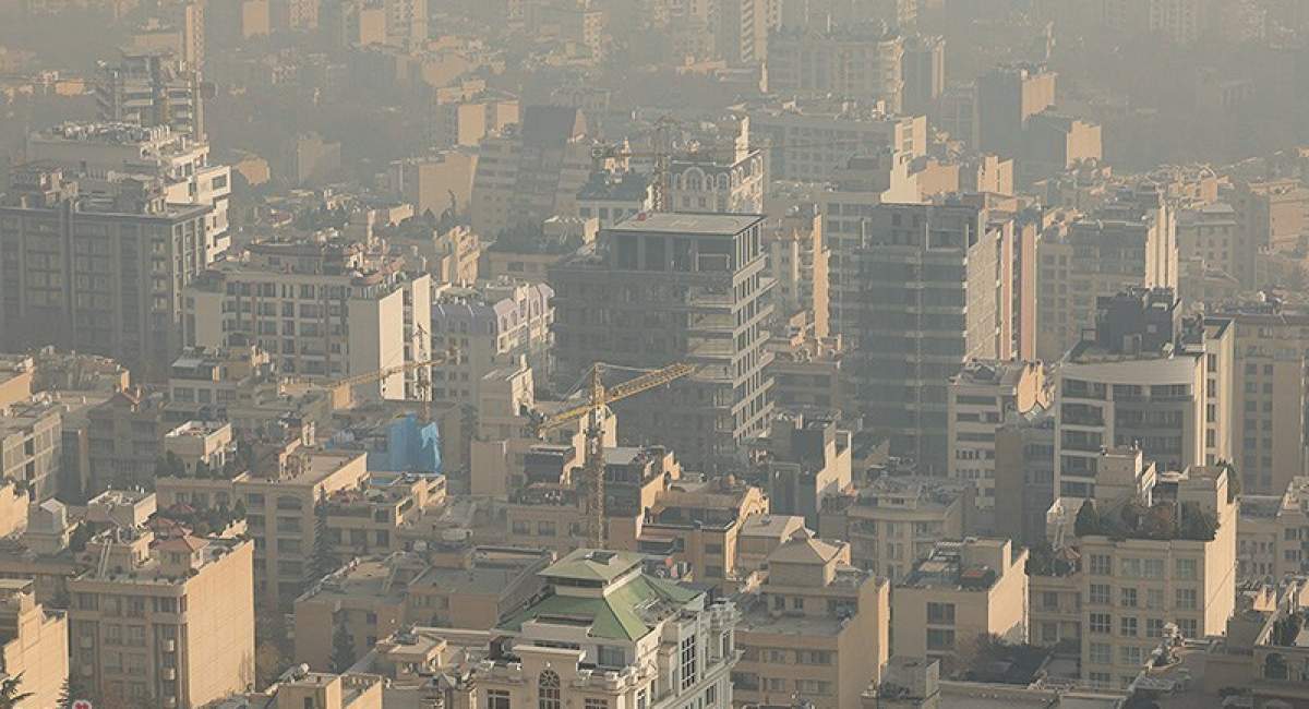 تهران زیر چتر دود +تصاویر  