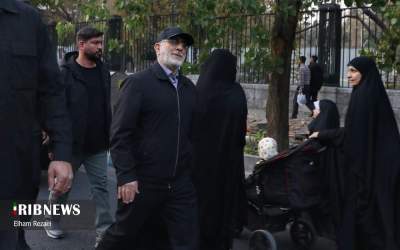 عکس/ سردار قاآنی در اجتماع حجاب فاطمی