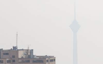 جولان آلاینده‌ها در هوای تهران