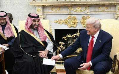 تعریف و تمجید ترامپ از محمد بن سلمان