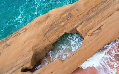 عکس/ ساحل زیبای پارسیان در هرمزگان