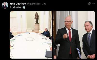 توصیف کرملین از مذاکرات با ویتکاف