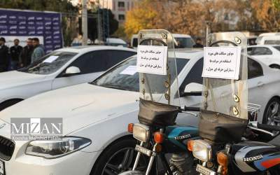 عکس/ موتور سیکلت سارقان در تهران