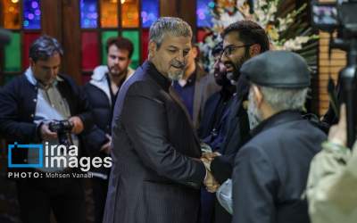 عکس/ کواکبیان در مراسم ختم خانواده سقاب اصفهانی