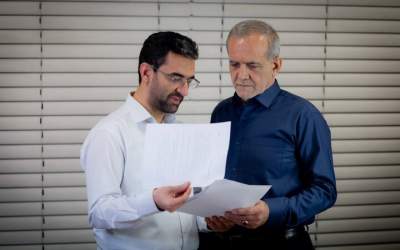 طعنه آذری جهرمی به پزشکیان: سیاه کردن خط خبرنگاران هنر نیست/ قانون‌ تابعیت را برای باقی اعضای دولت اجرا کنید(عارف و قائم پناه)