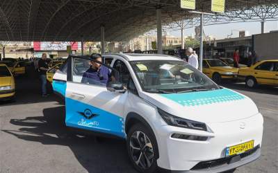ثبت‌نام ۱۴۰۰ متقاضی تاکسی برقی در تهران