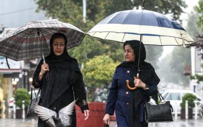 تداوم بارش‌ها در نوار شمالی و بخش‌هایی از جنوب کشور
